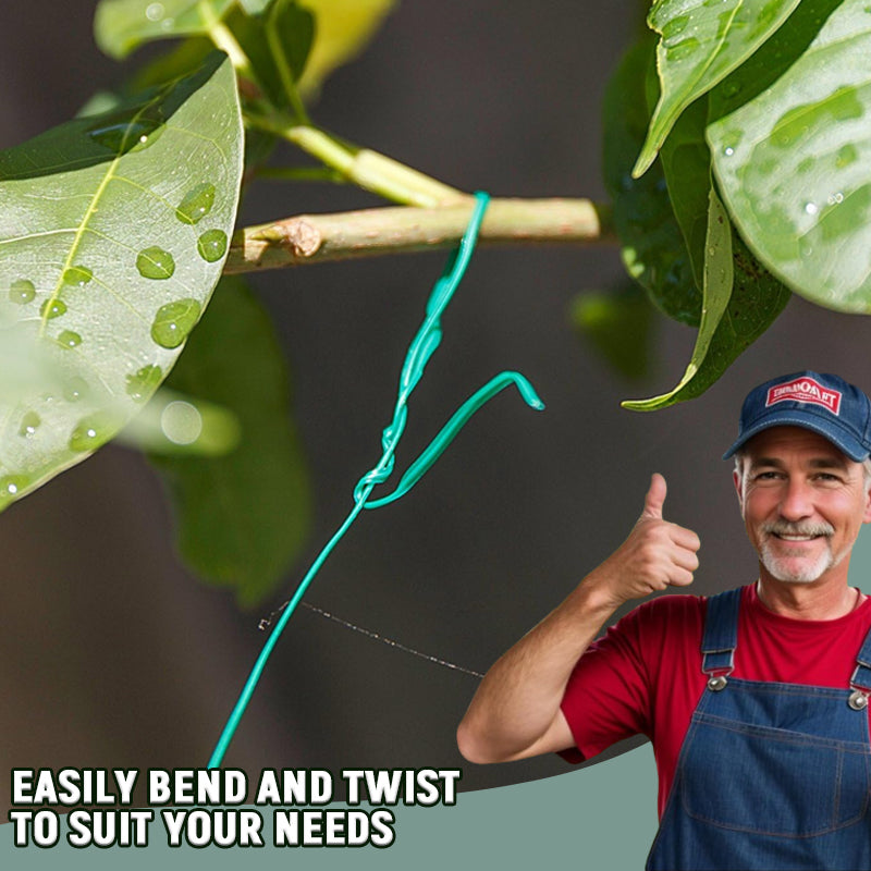🌿 Garden Plant Tie Wire with Built-in Cutter – Flexible & Versatile!