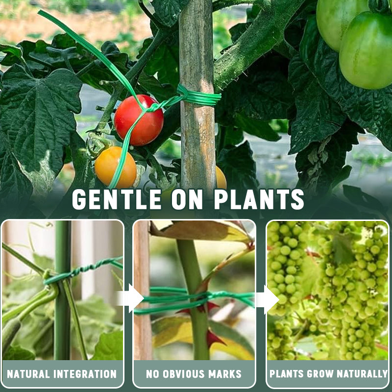🌿 Garden Plant Tie Wire with Built-in Cutter – Flexible & Versatile!