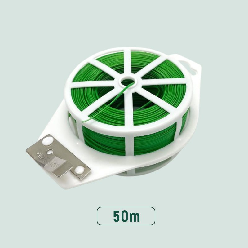 🌿 Garden Plant Tie Wire with Built-in Cutter – Flexible & Versatile!