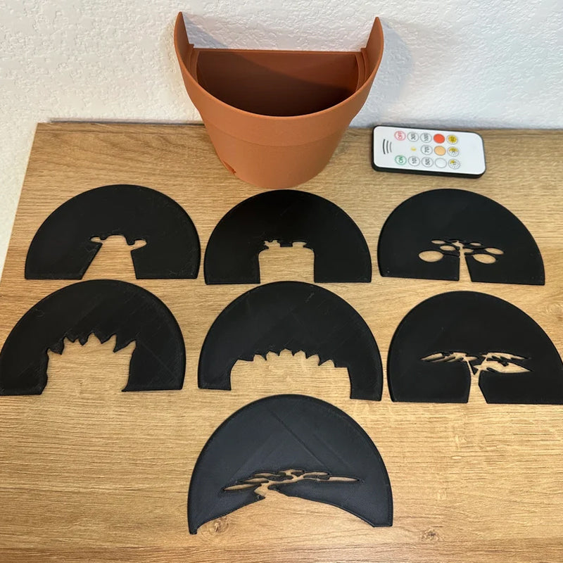 🪴Plant Pot Light Projections
